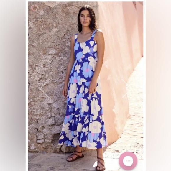 Mister Zimi Dresses Nwt Mister Zimi Maisie Dress In Blue Camellia 6